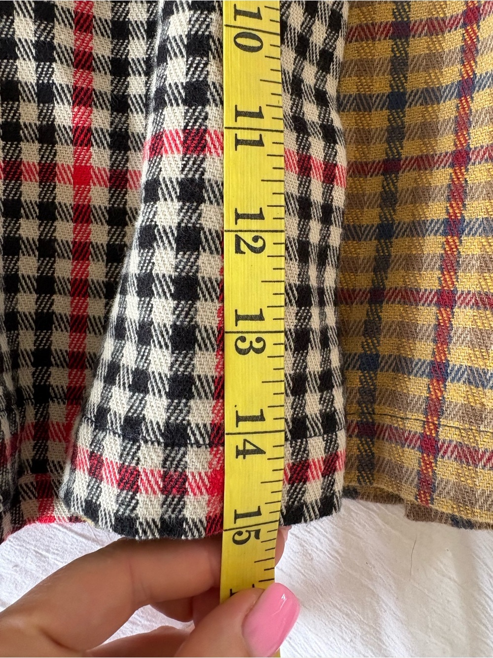 Rowing Blazers Target Patchwork Plaid Mini Skirt 14 Academia Preppy Schoolgirl - Picture 8 of 8